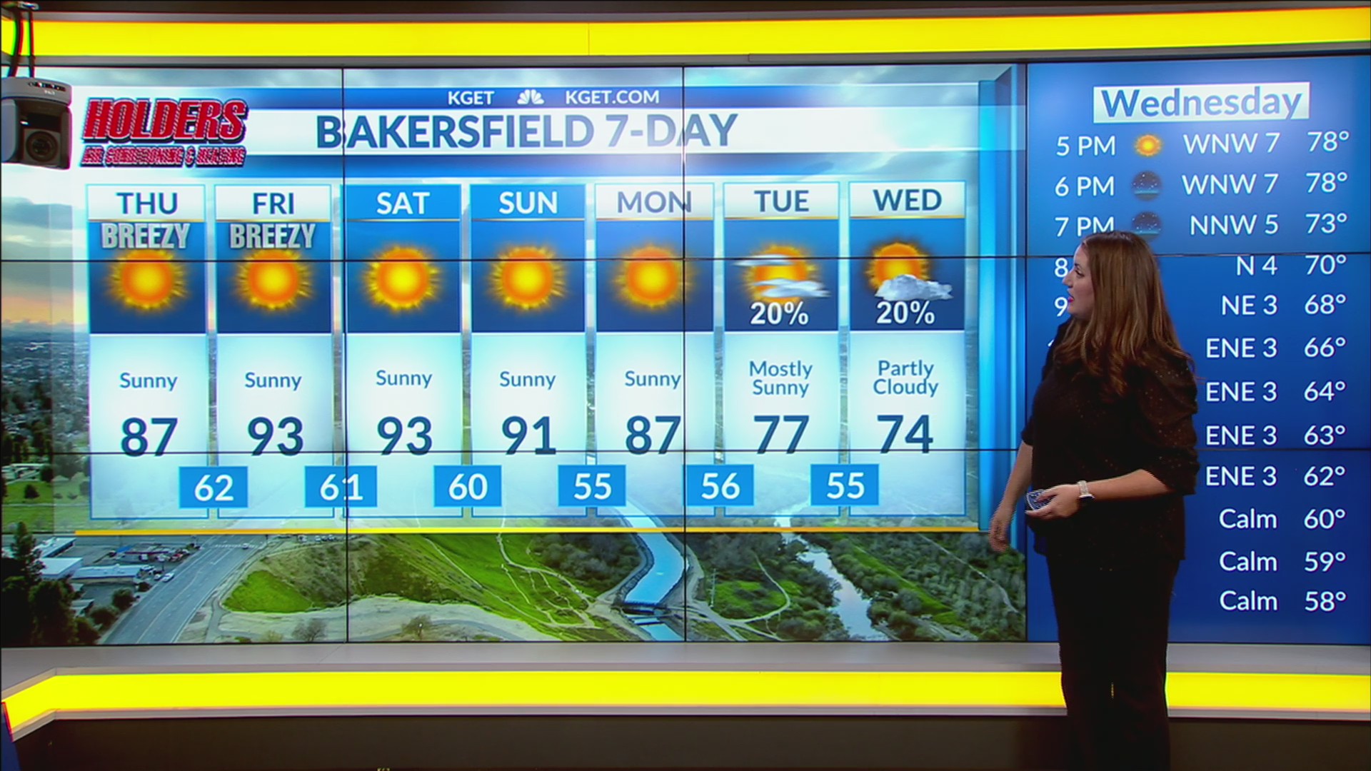 Elaina Rusk's evening Bakersfield weather forecast: Oct. 14, 2026