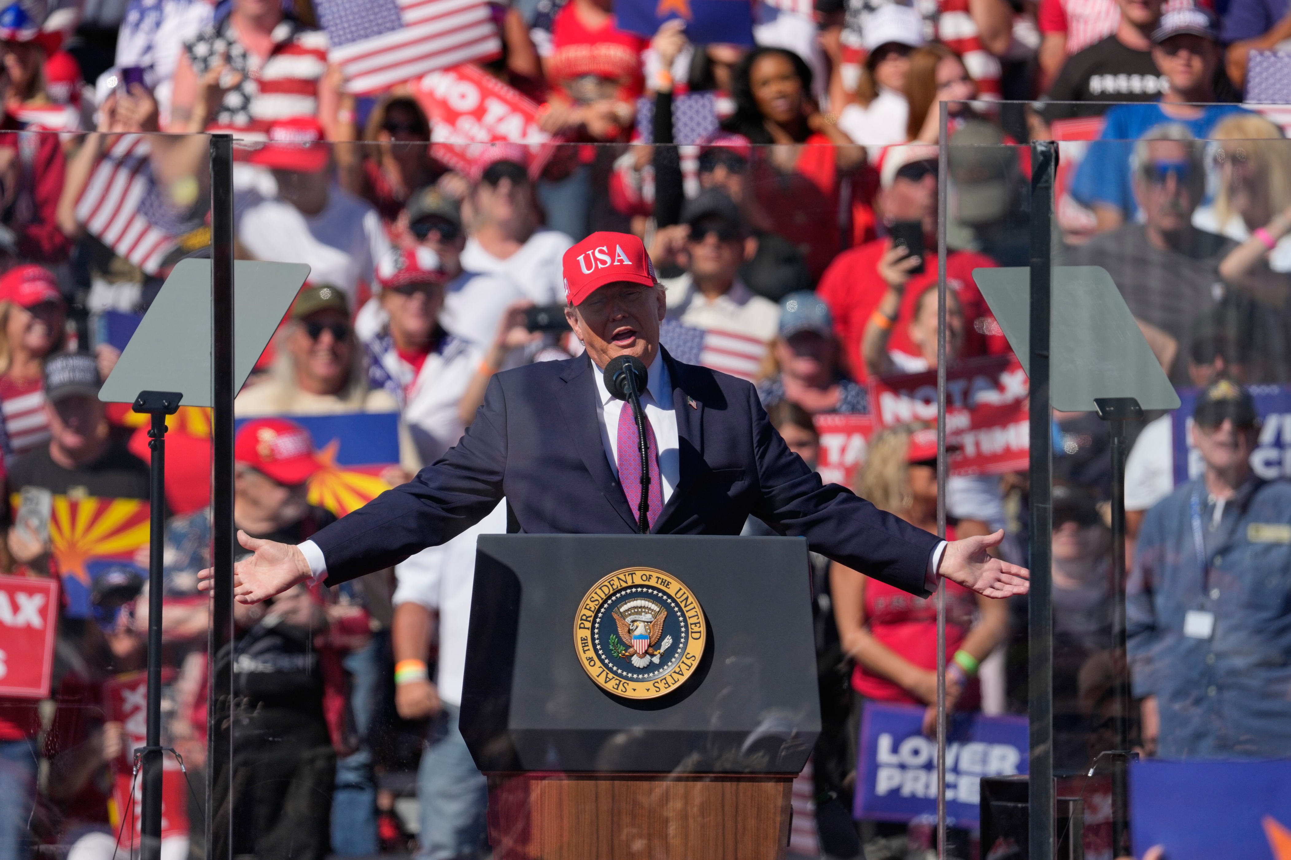 ‘I'm not a fan' & ‘It's good he's coming': Kansans mixed on impact of Trump's upcoming visit to Wichita