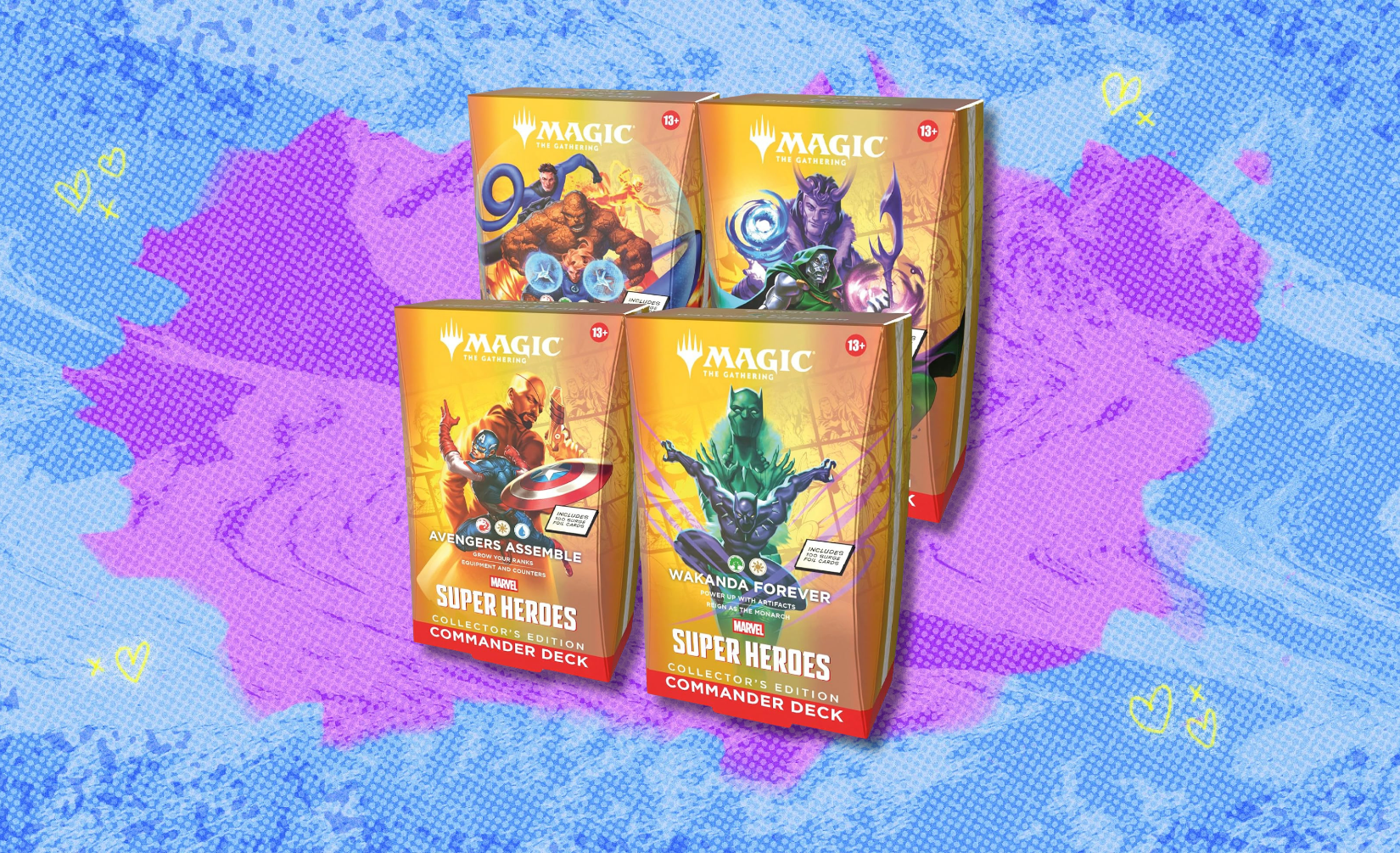 The all-foil MTG Marvel Commander bundle is $191 off on Amazon