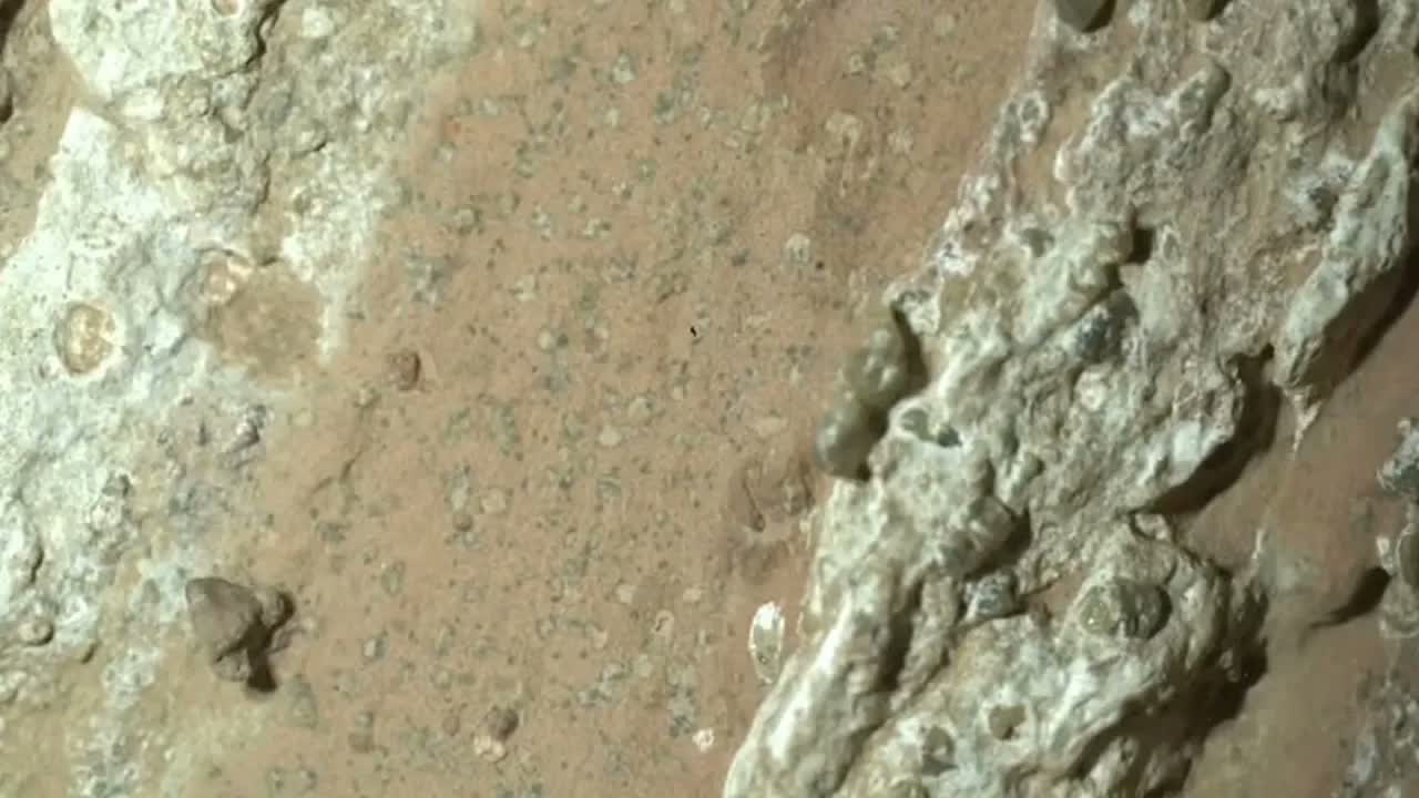 NASA's Perseverance rover finds intriguing rock on Mars