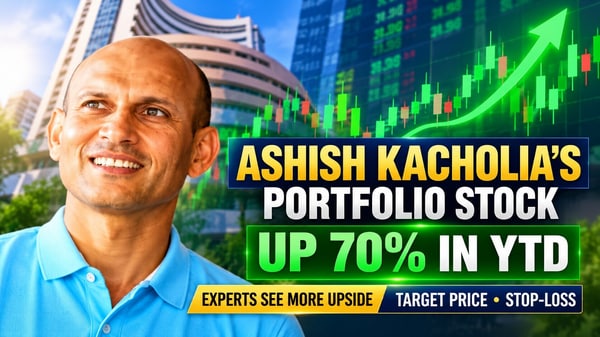 Ashish Kacholia's portfolio stock: Up 70% in YTD | Experts see more ...