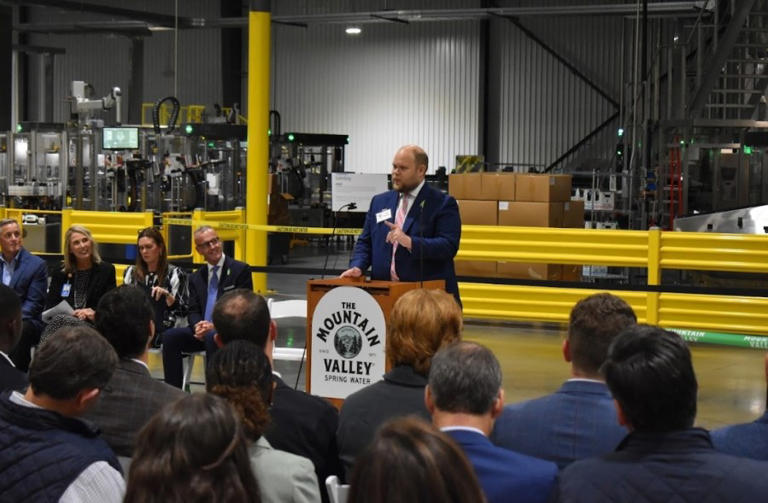 Mountain Valley Spring Water opens new manufacturing facility in Hot ...