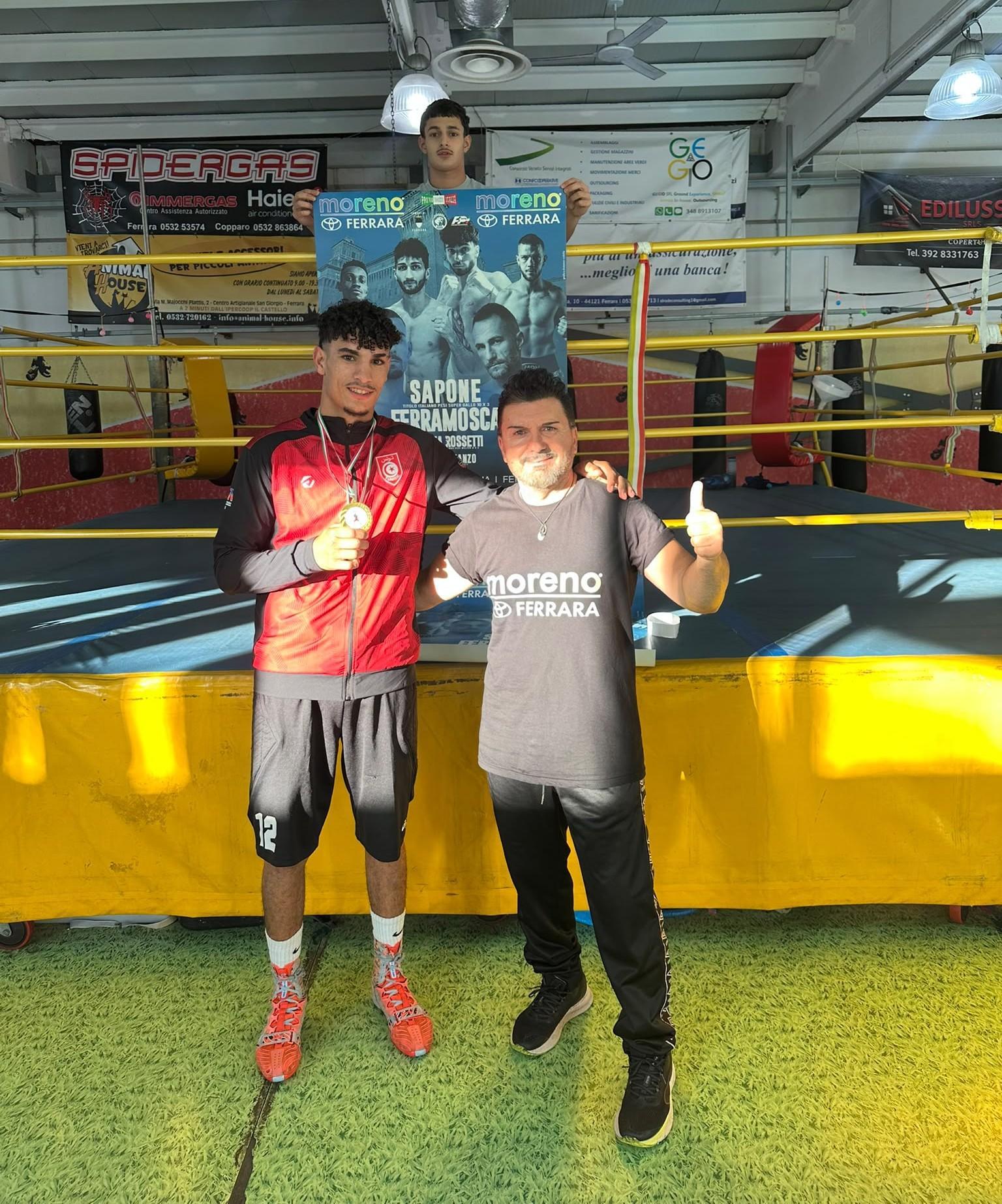 Atia campione regionale. Ferrara Boxe si prepara alla riunione di novembre