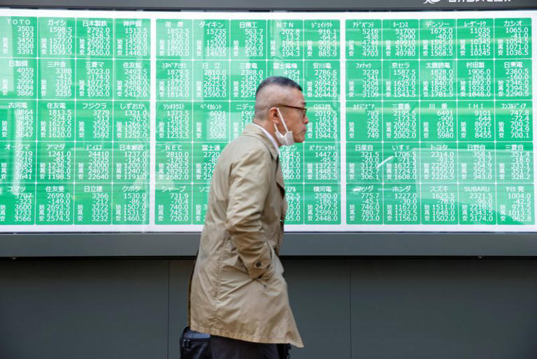 Asian stocks sell off as AI trades crumble after hot US inflation data