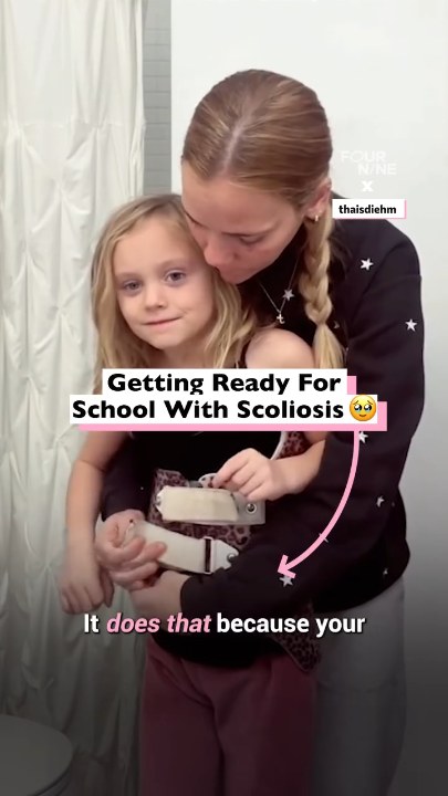 Getting 6 Year Old With Scoliosis Ready