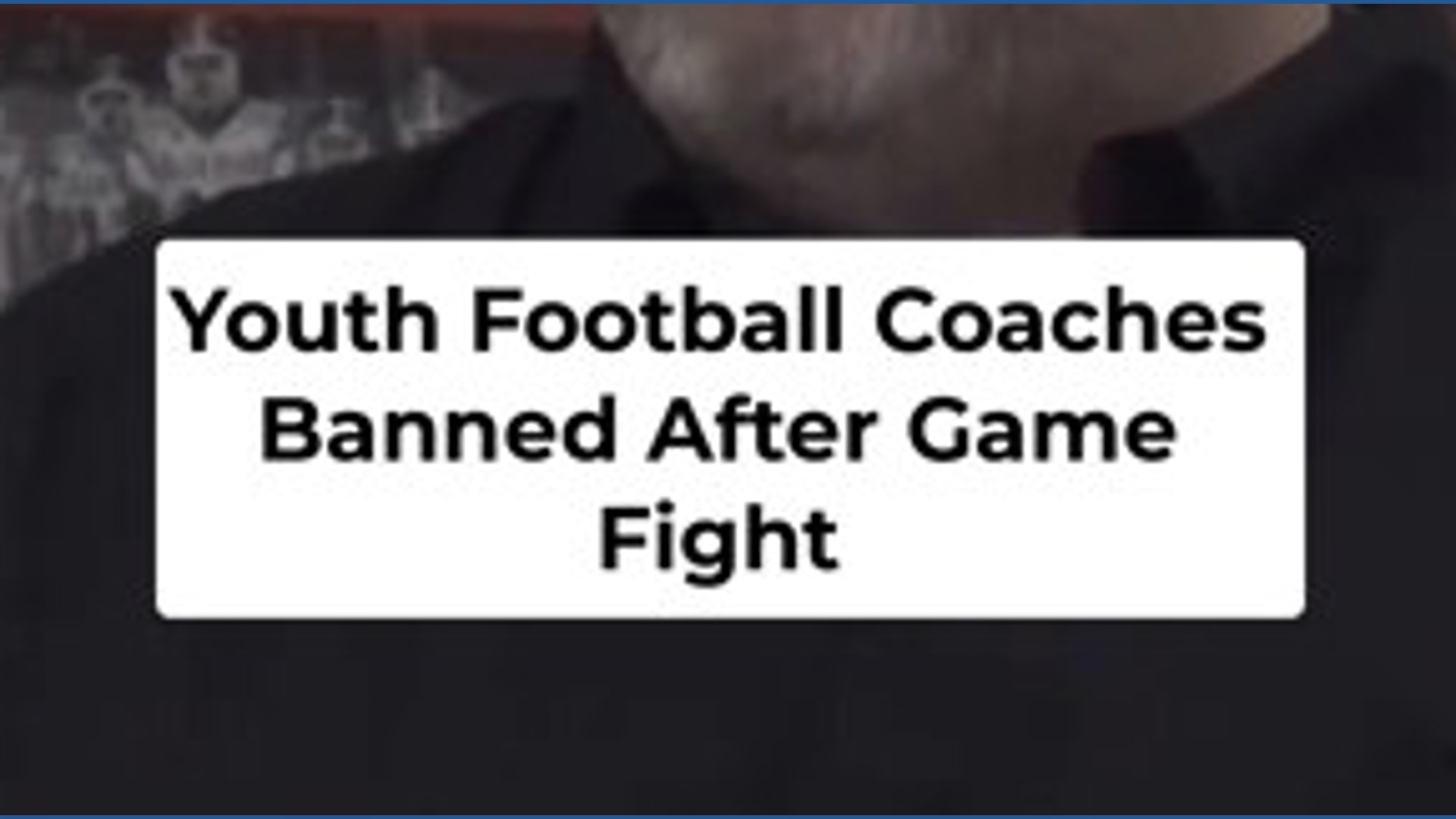 Pee-wee football fight goes viral