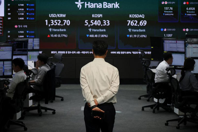Asian stocks sell off as AI trades crumble after hot US inflation data
