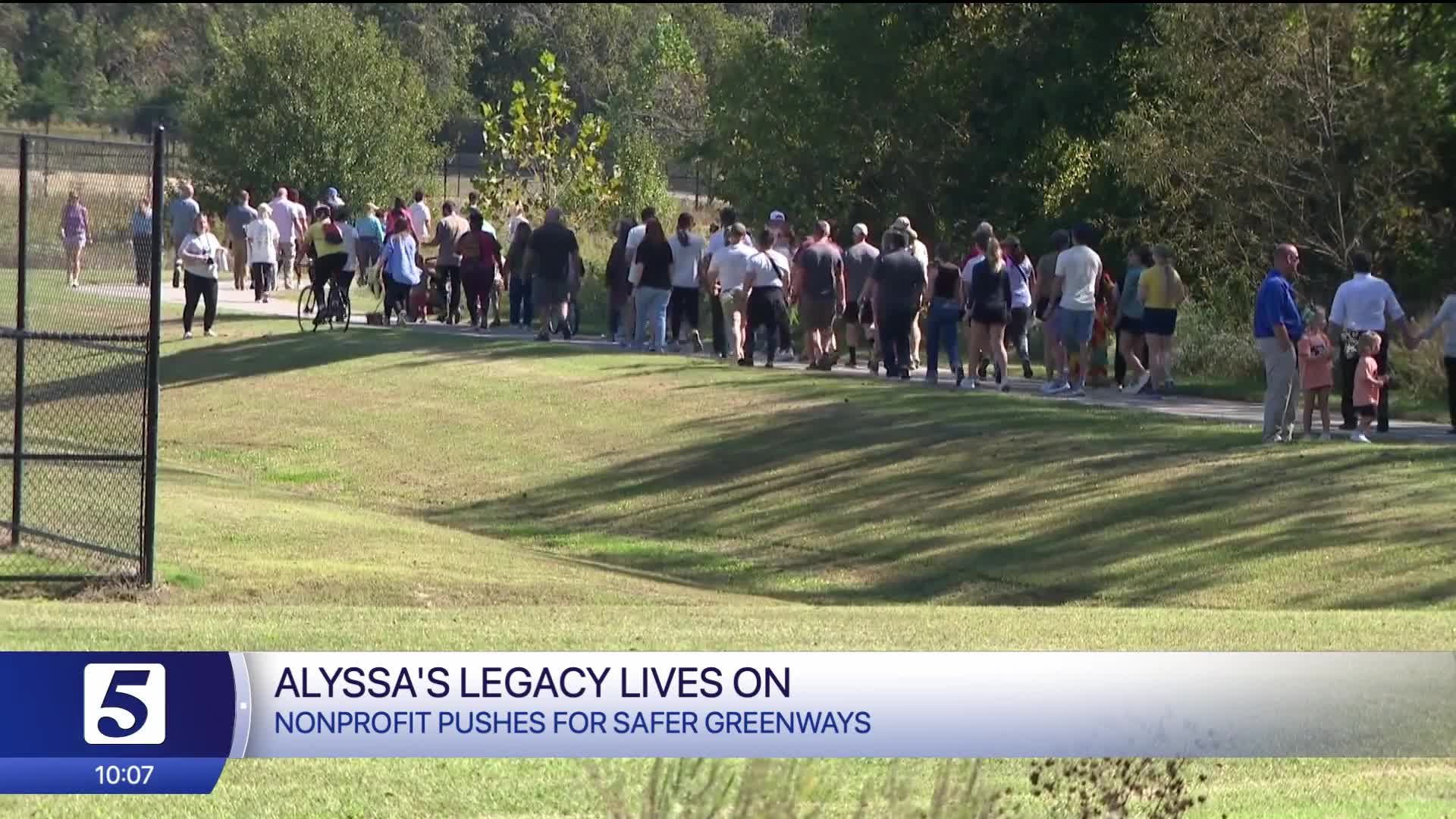 Alyssa Lokits' murder sparks Nashville greenway safety movement