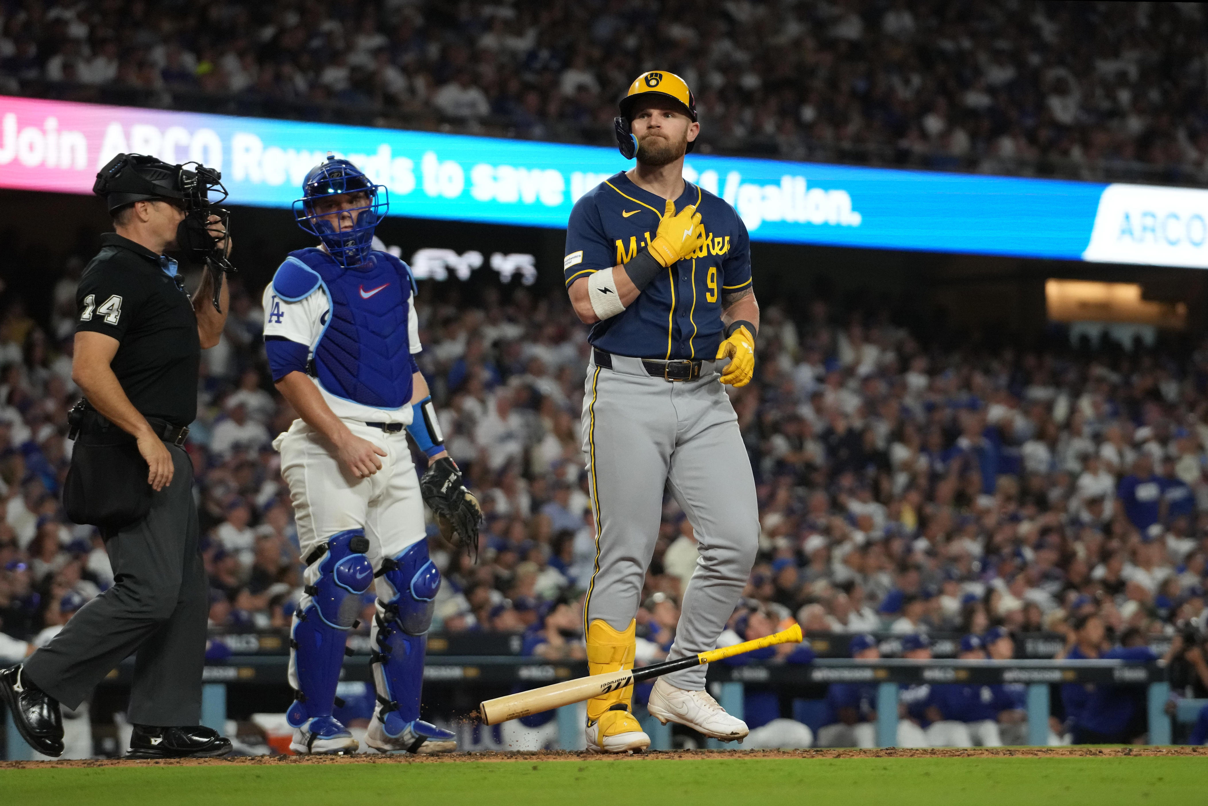 Jake Bauers' brilliant at-bat gives Brewers lead in NLCS Game 3 over ...