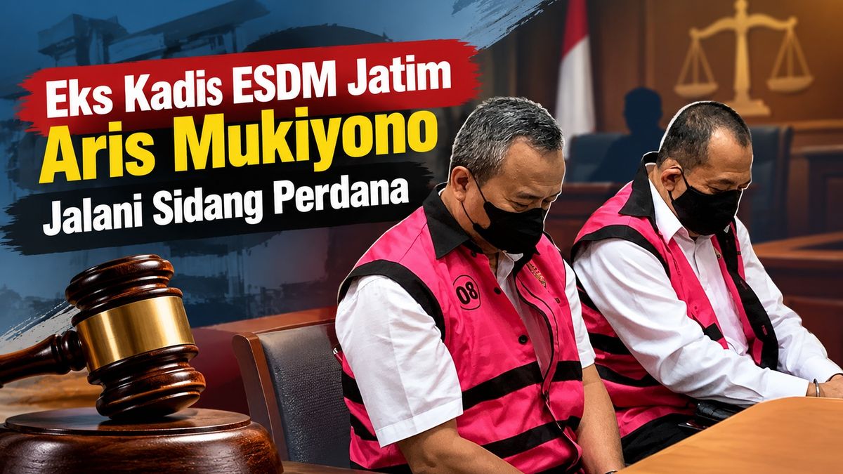 Eks Kadis ESDM Jatim Aris Mukiyono disidang! Terungkap rincian aliran ...