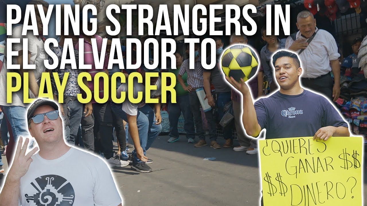 I dared strangers to play soccer