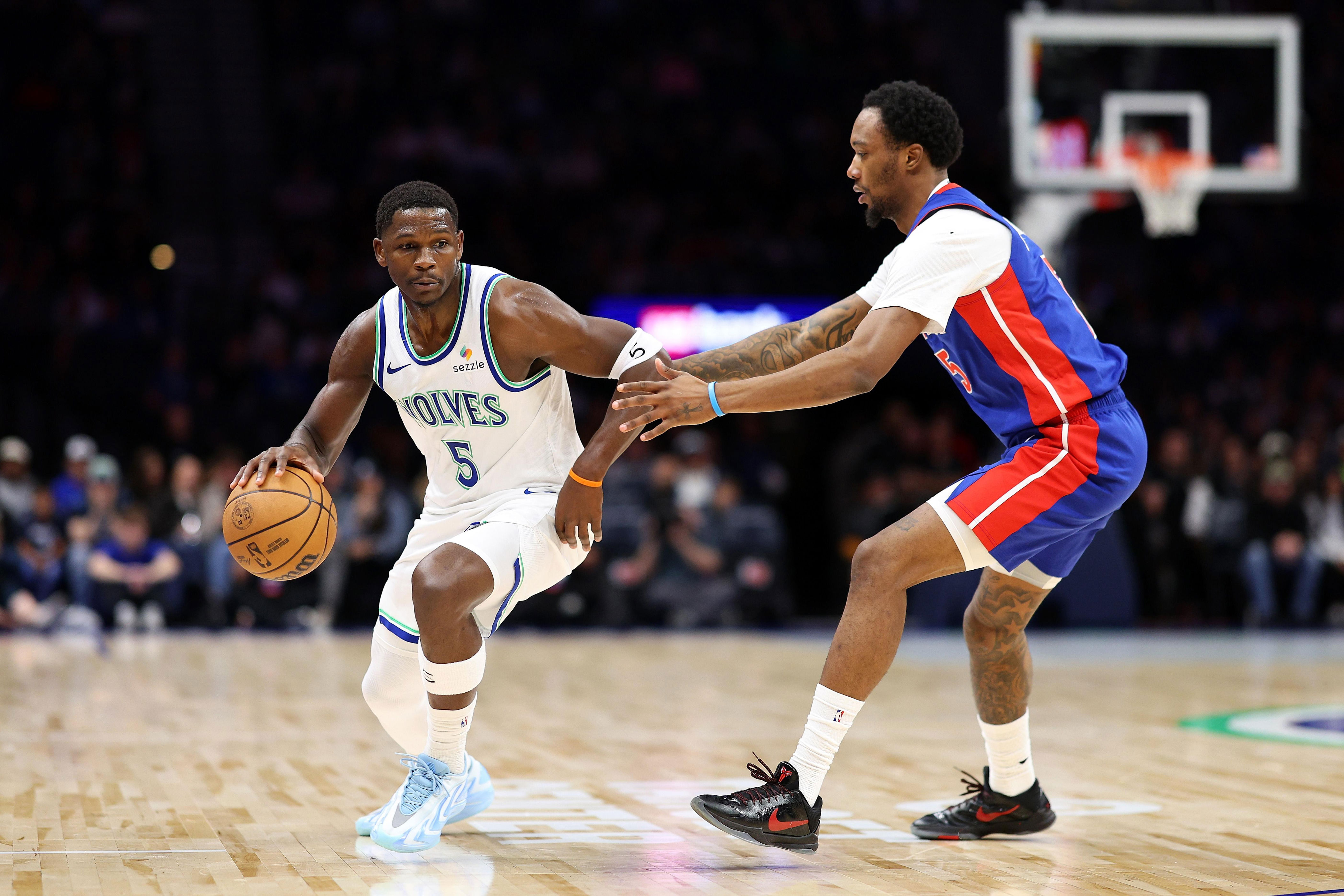 Pistons 128, Timberwolves 106: Pestering foes infiltrate Target Center