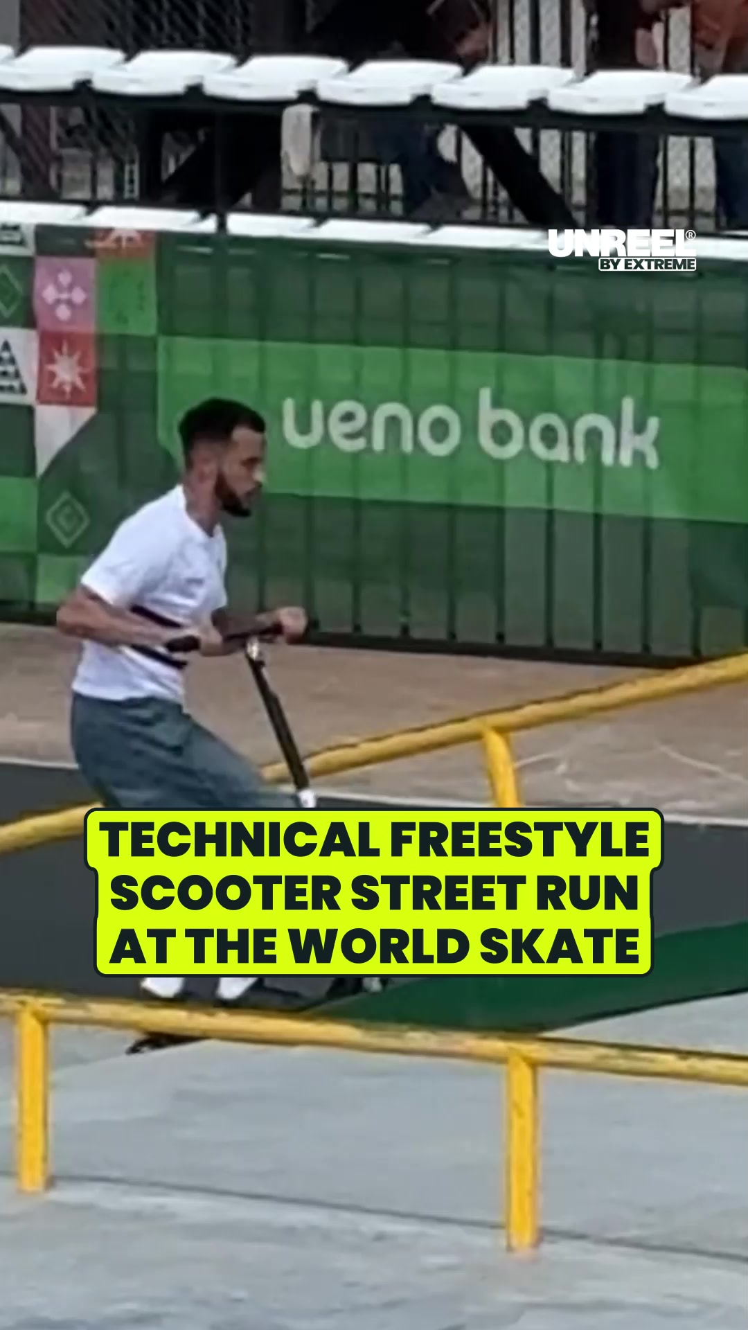 Keelan Todd’s freestyle scooter run: epic street tricks at World Skate ...