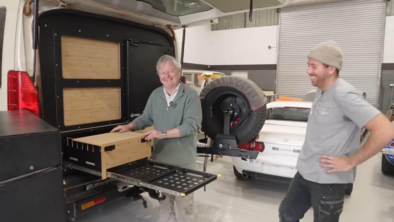 Revealing my custom Toyota HiAce overlanding camper after years of ...