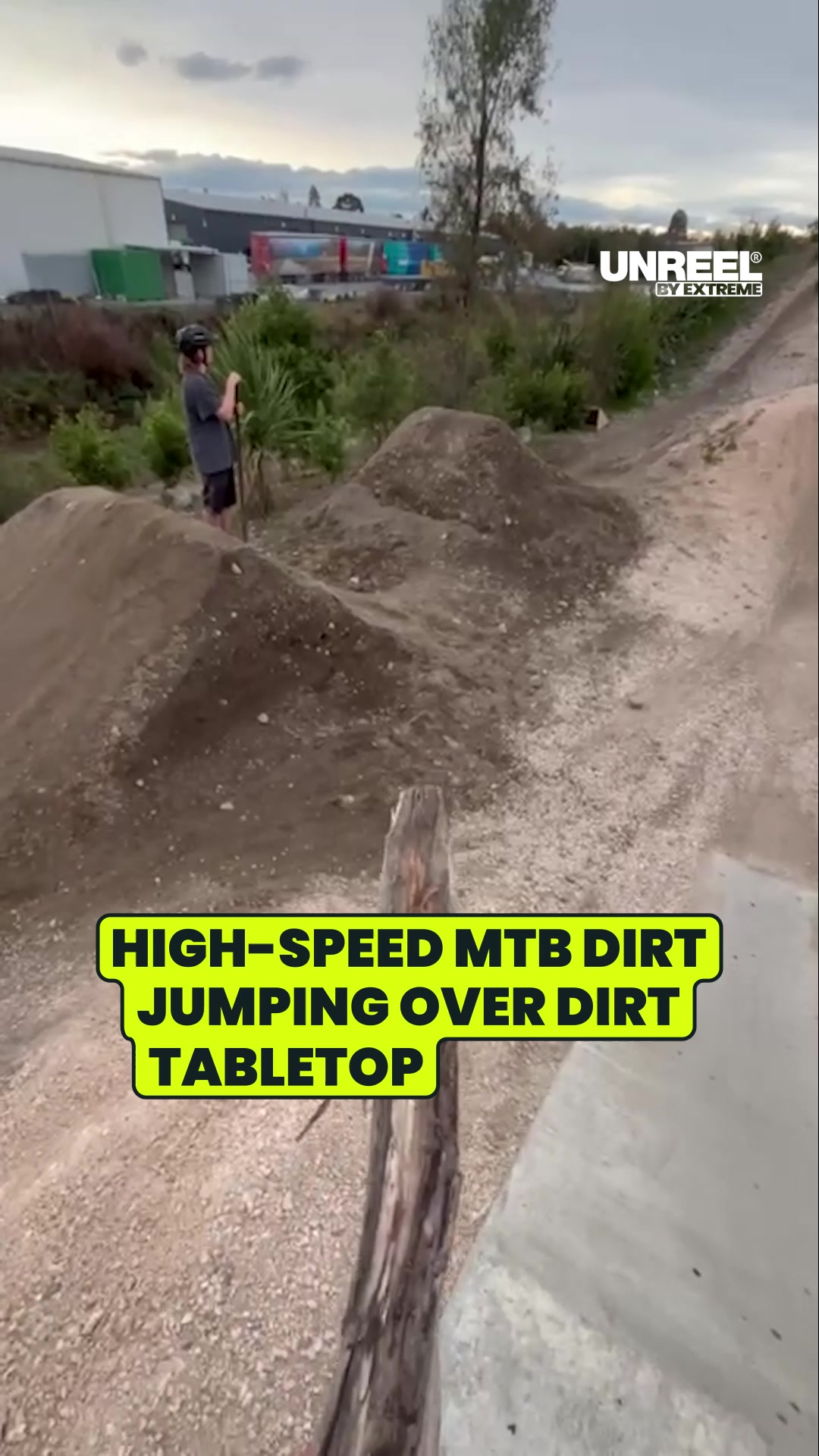 Finn flies over dirt jump track: high-speed MTB jump line & whip highlights