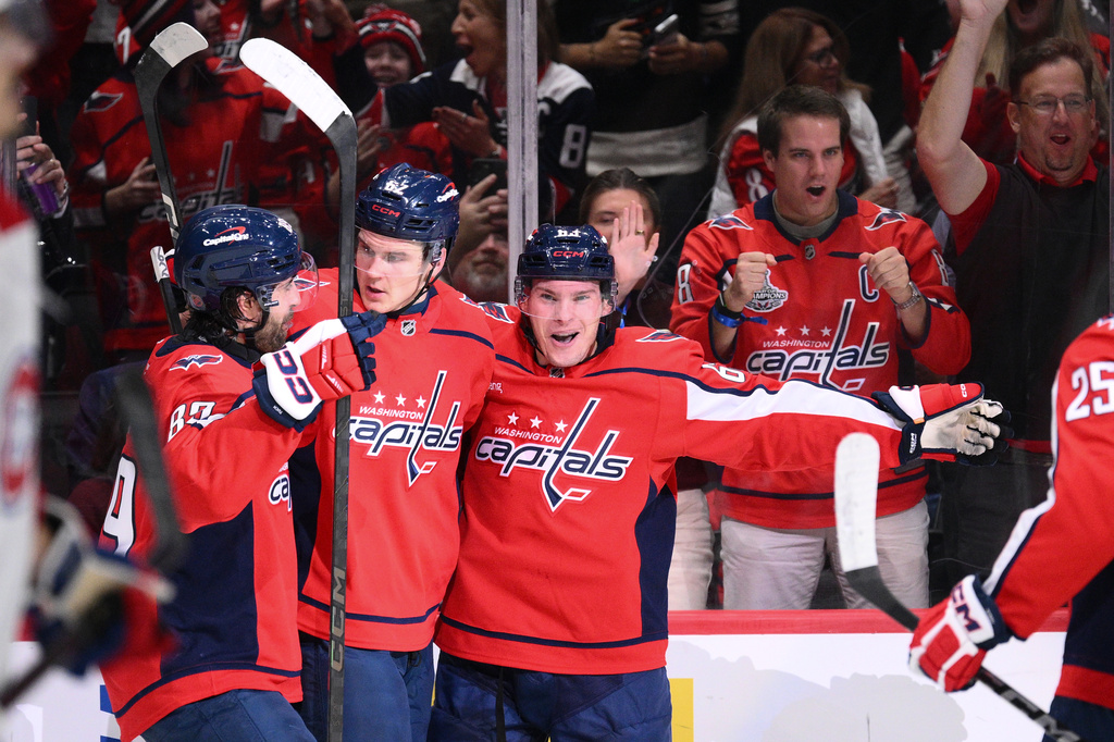 Alex Tuch has 2 goals and an assist in the Capitals' 5-4 win over the ...