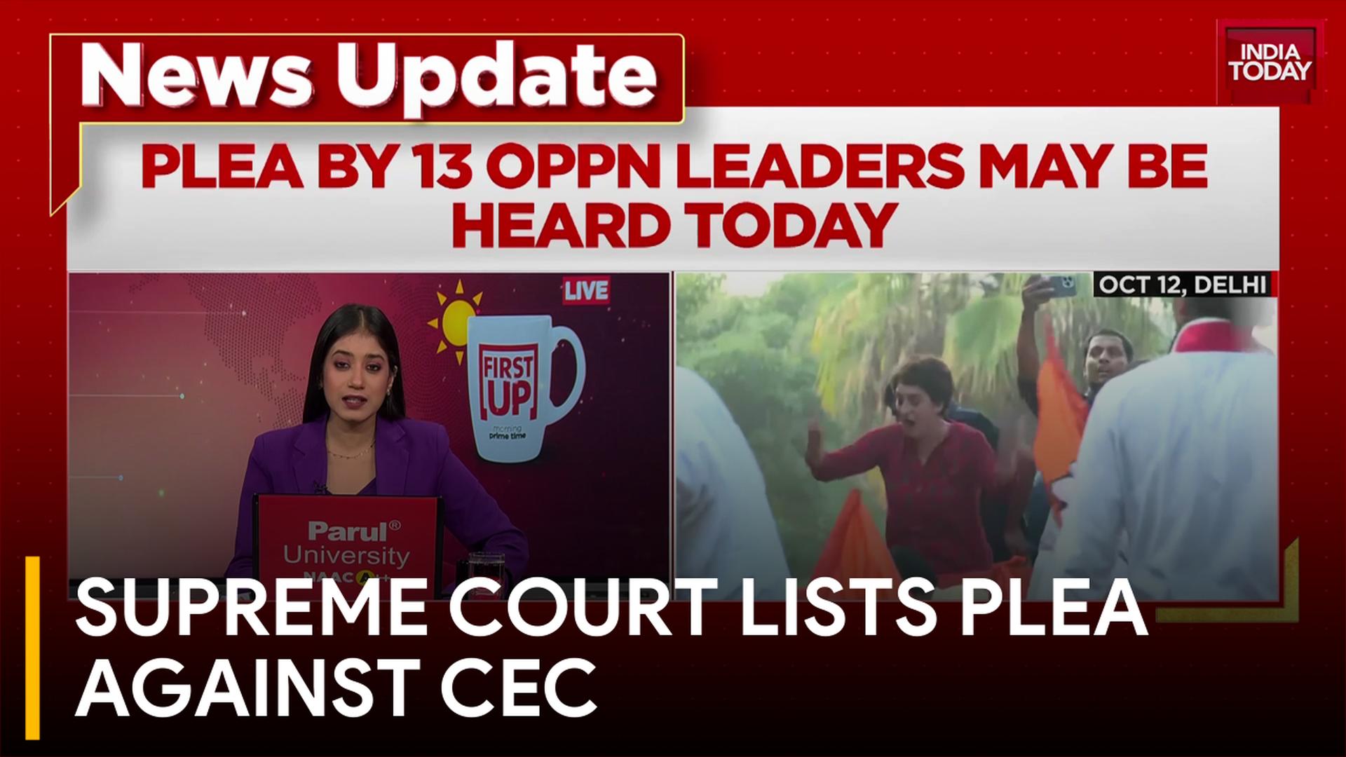 Supreme Court lists opposition plea against CEC decision-making for hearing