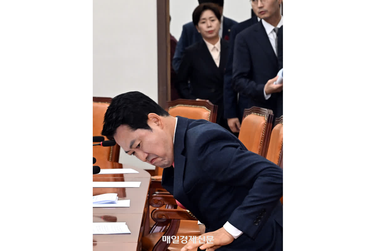 장동혁 대표·양향자 최고위원, 굳은 표정