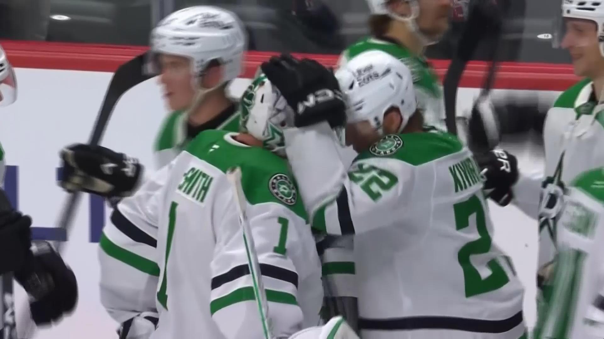 Hintz scores shootout winner as Stars beat Avalanche 3-2