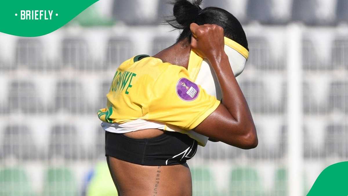 Jermaine Seoposenwe's poolside post has Banyana Banyana fans calling ...