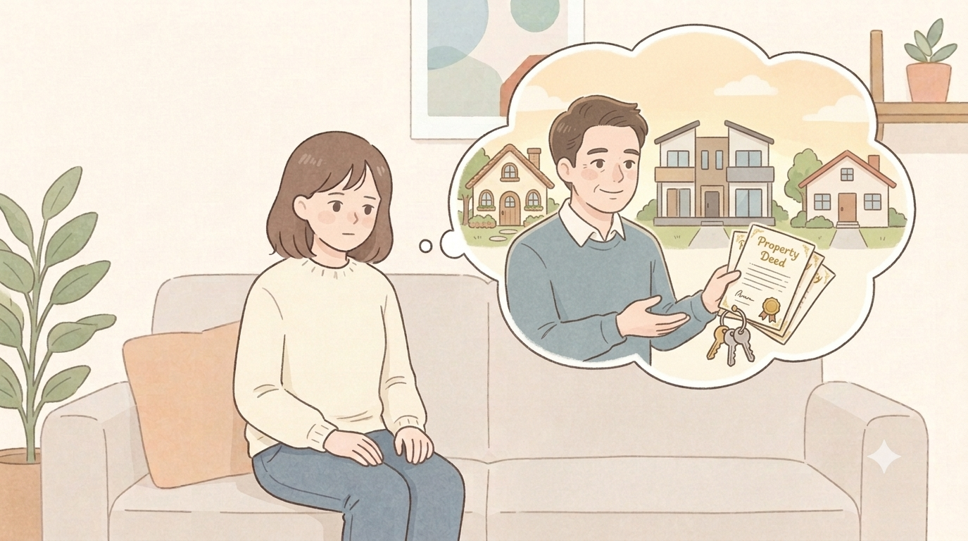 Tôi từng có lỗi với ba nên nghi ngờ mục đích ông cho 3 căn nhà