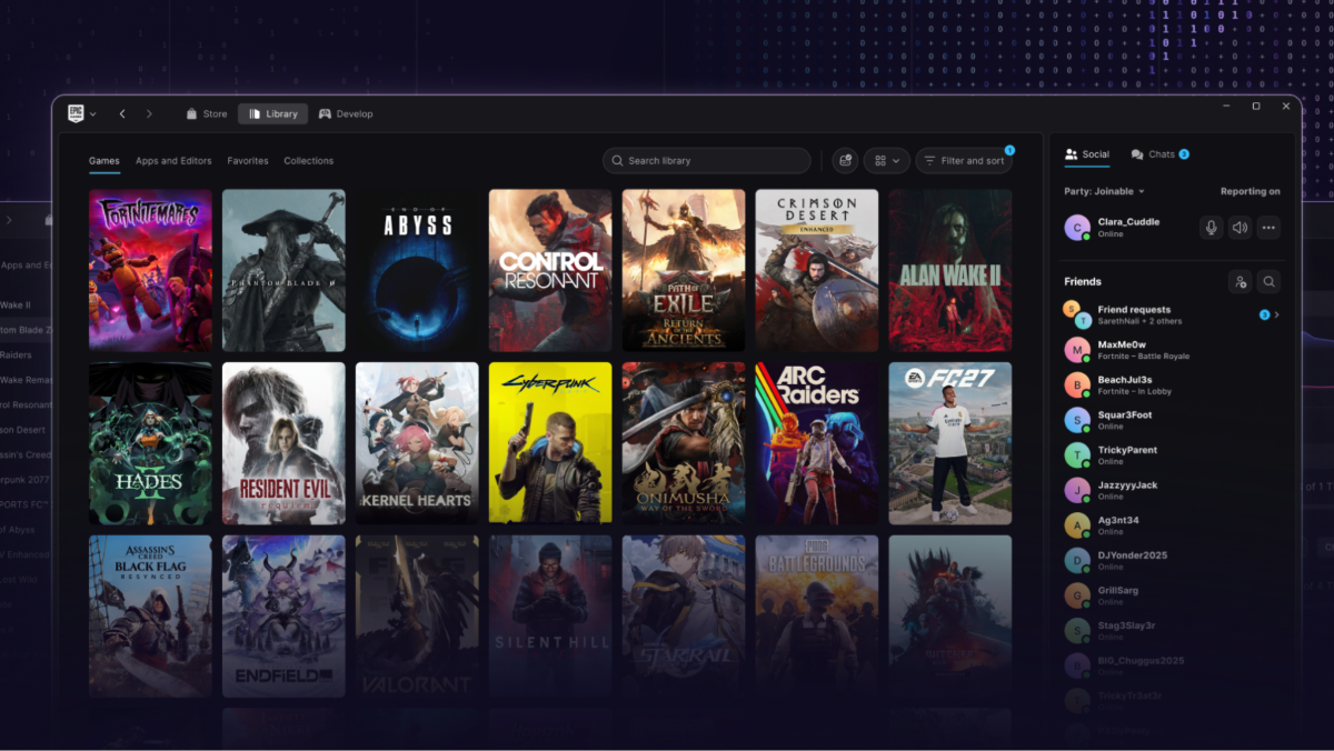 Epic Games releases new 'Vibe Coded' Epic Games Store launcher in ...