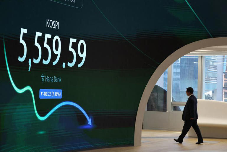 Asian stocks sell off as AI trades crumble after hot US inflation data