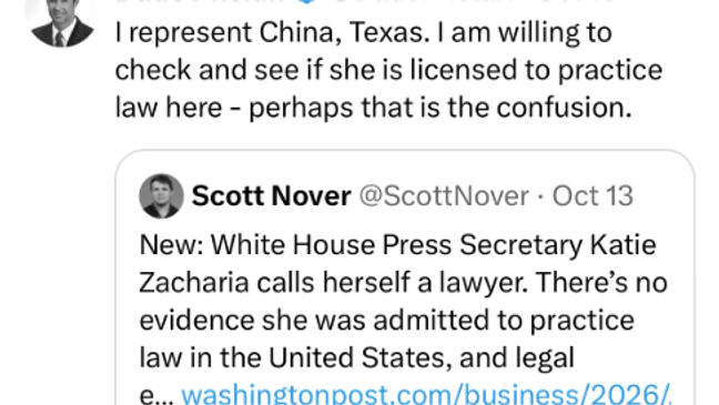 'I represent China, Texas': Phelan pokes fun at White House press ...