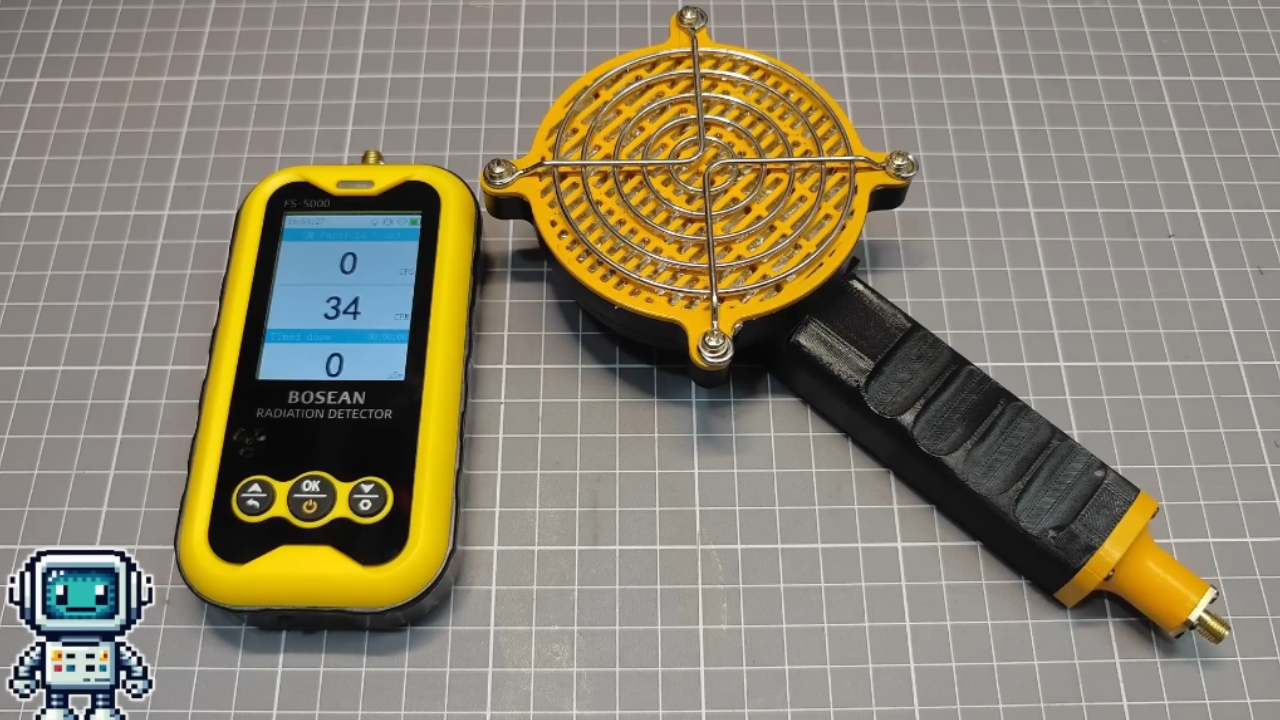 Testing the upgraded Geiger counter’s real world performance