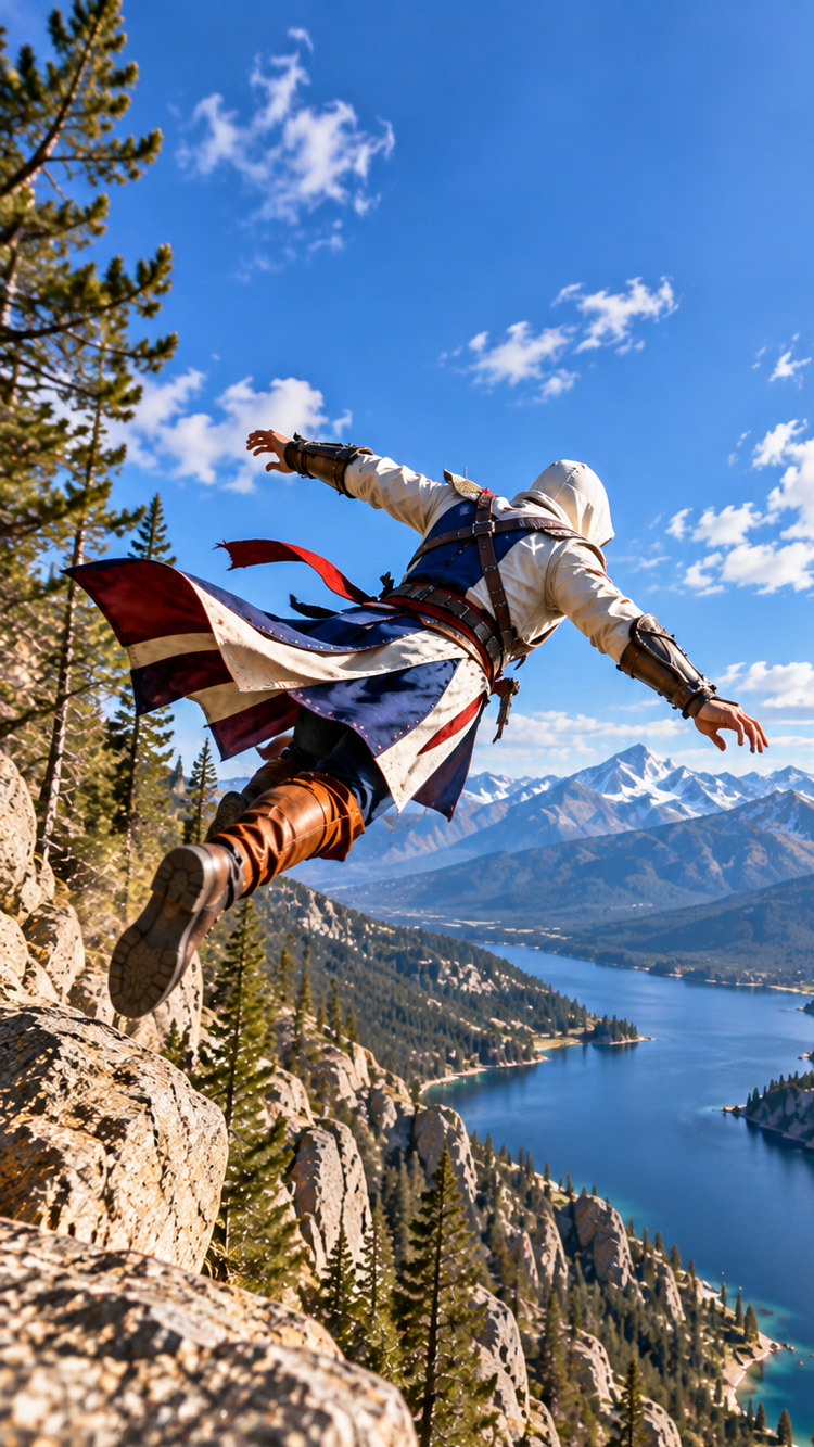 Assassin's Creed cobra vida con parkour épico