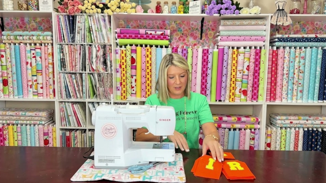 How to make a felt pennant construction banner