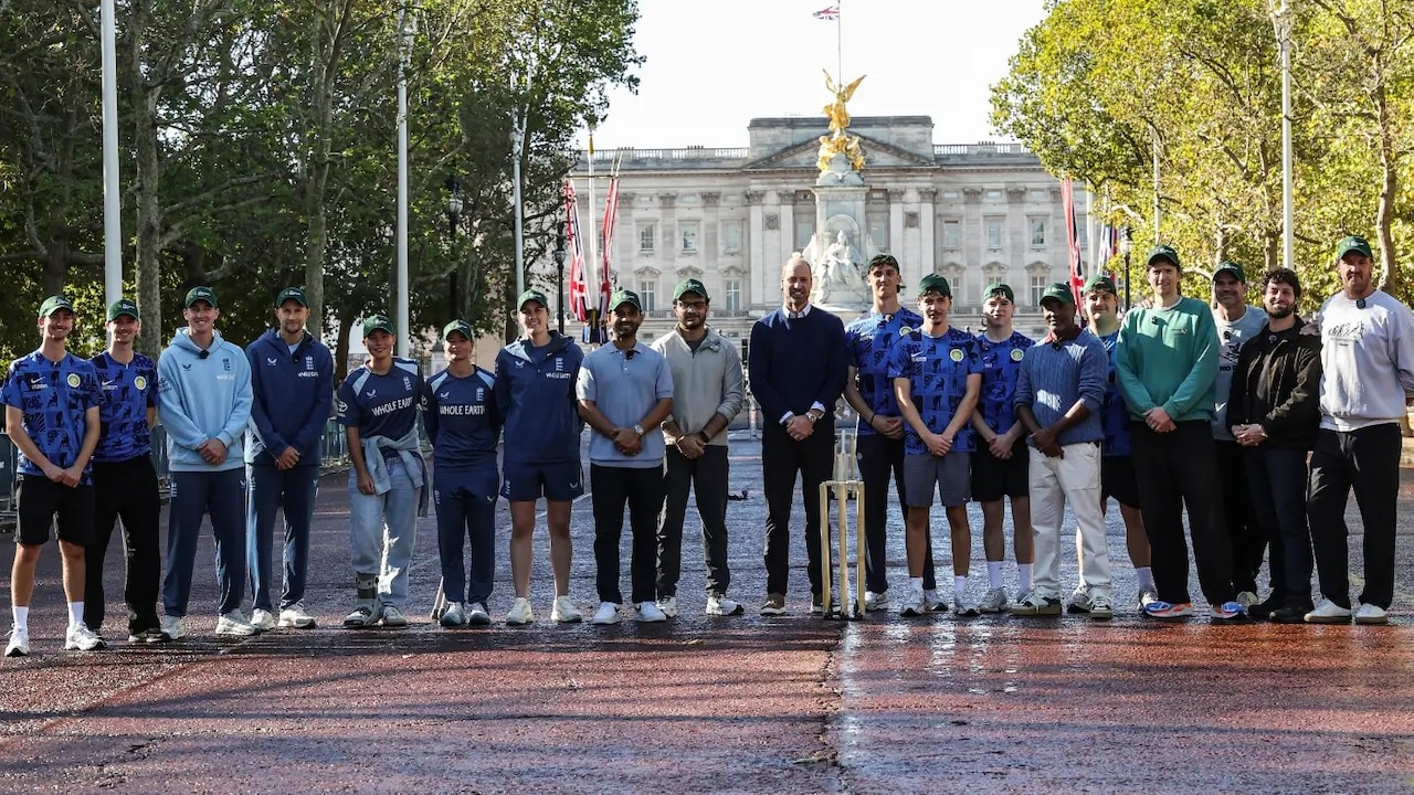 When cricket met royalty: Rahane, Ganguly take part in match outside ...