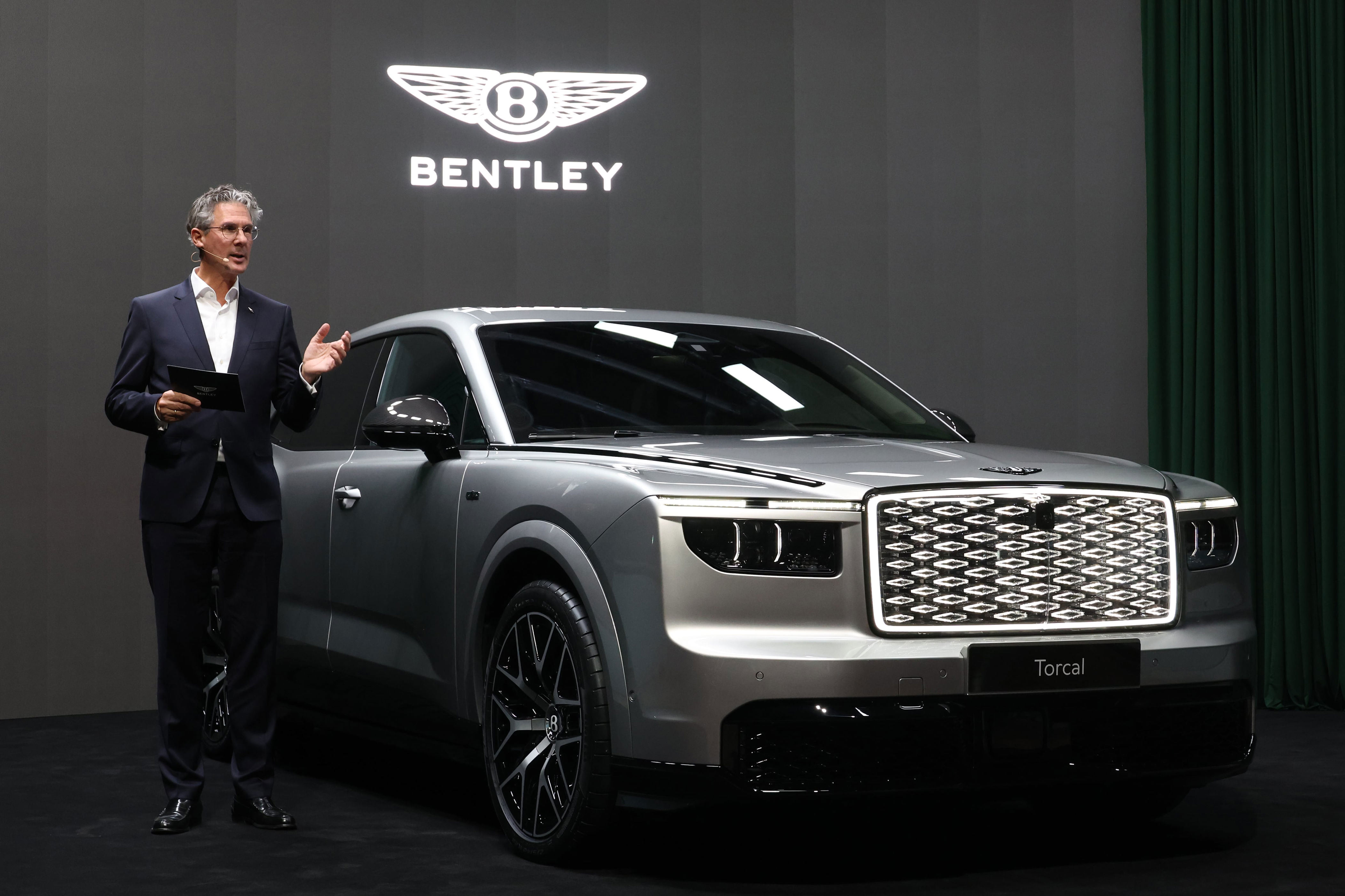 Bentley's first EV Torcal premieres in South Korea, Asia debut
