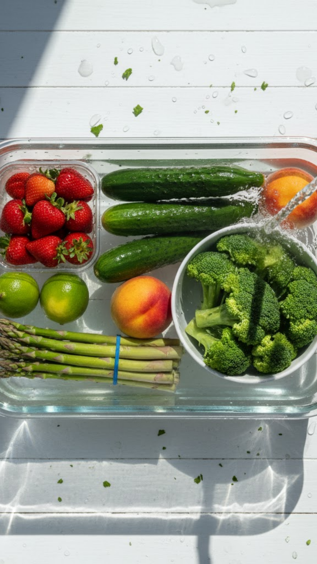 Fresh produce restock & prep, washing, chopping & organizing fruits and ...