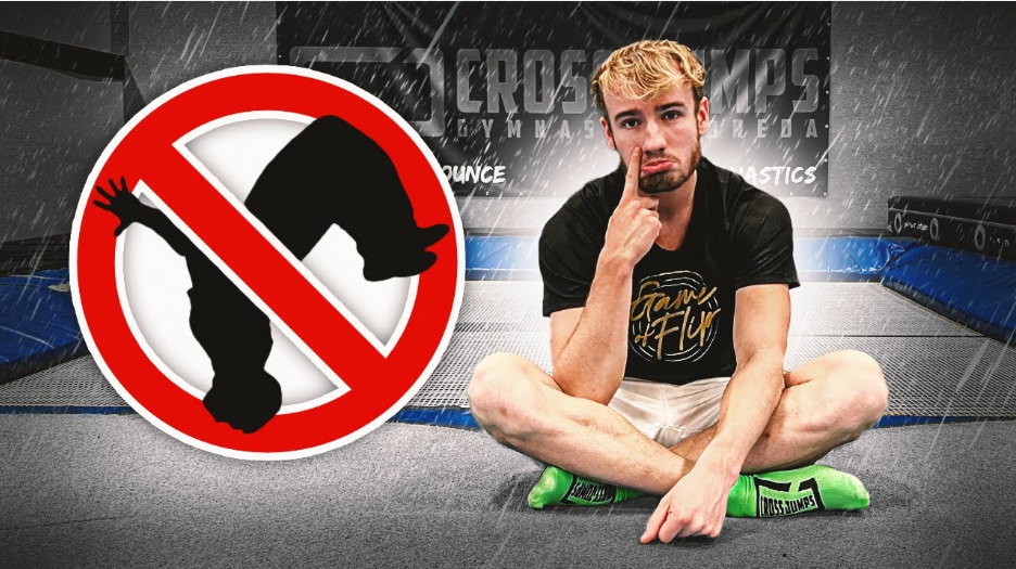 My last trampoline session ever: emotional final jump experience