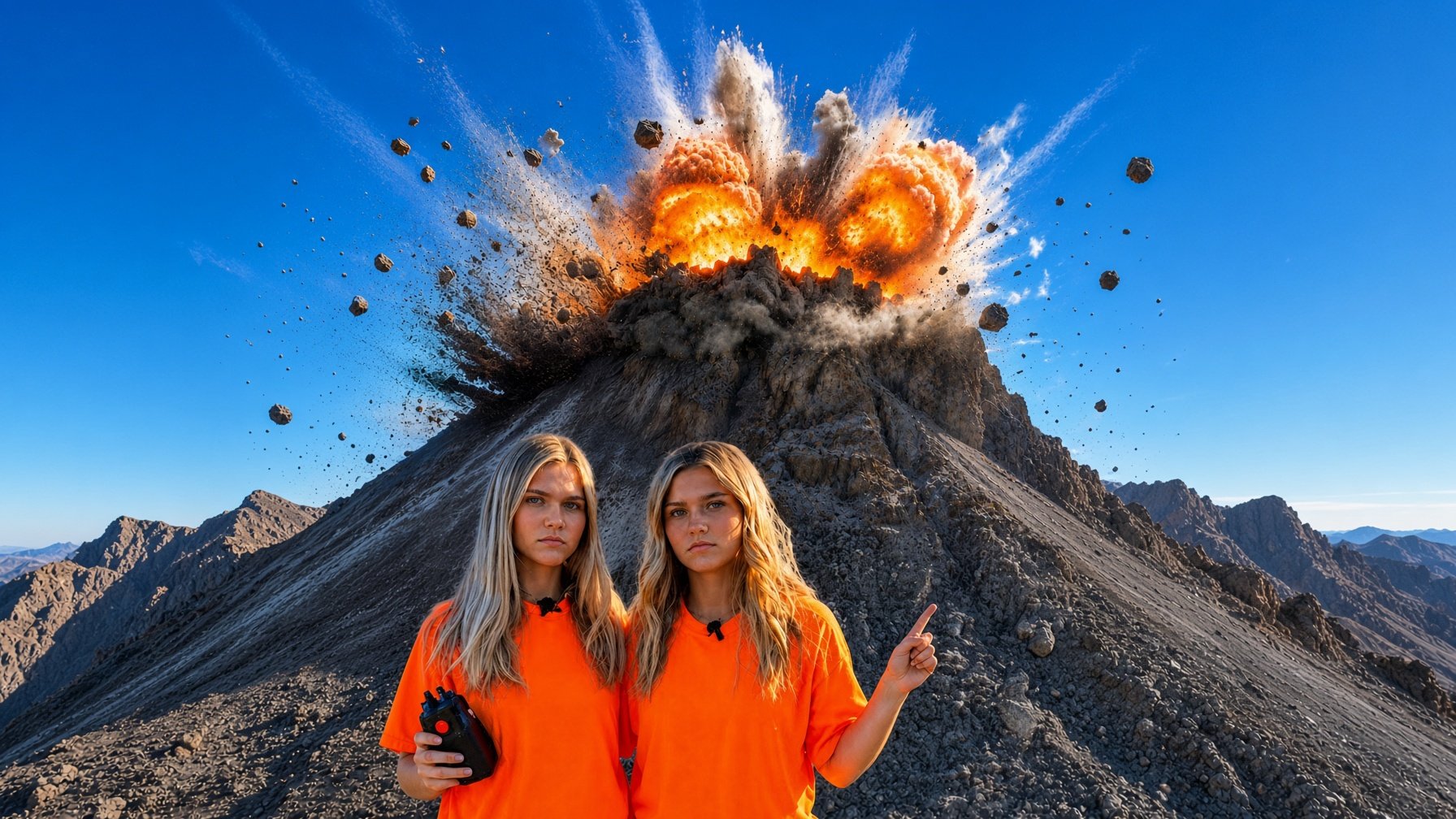 Tannerite test on a mountain