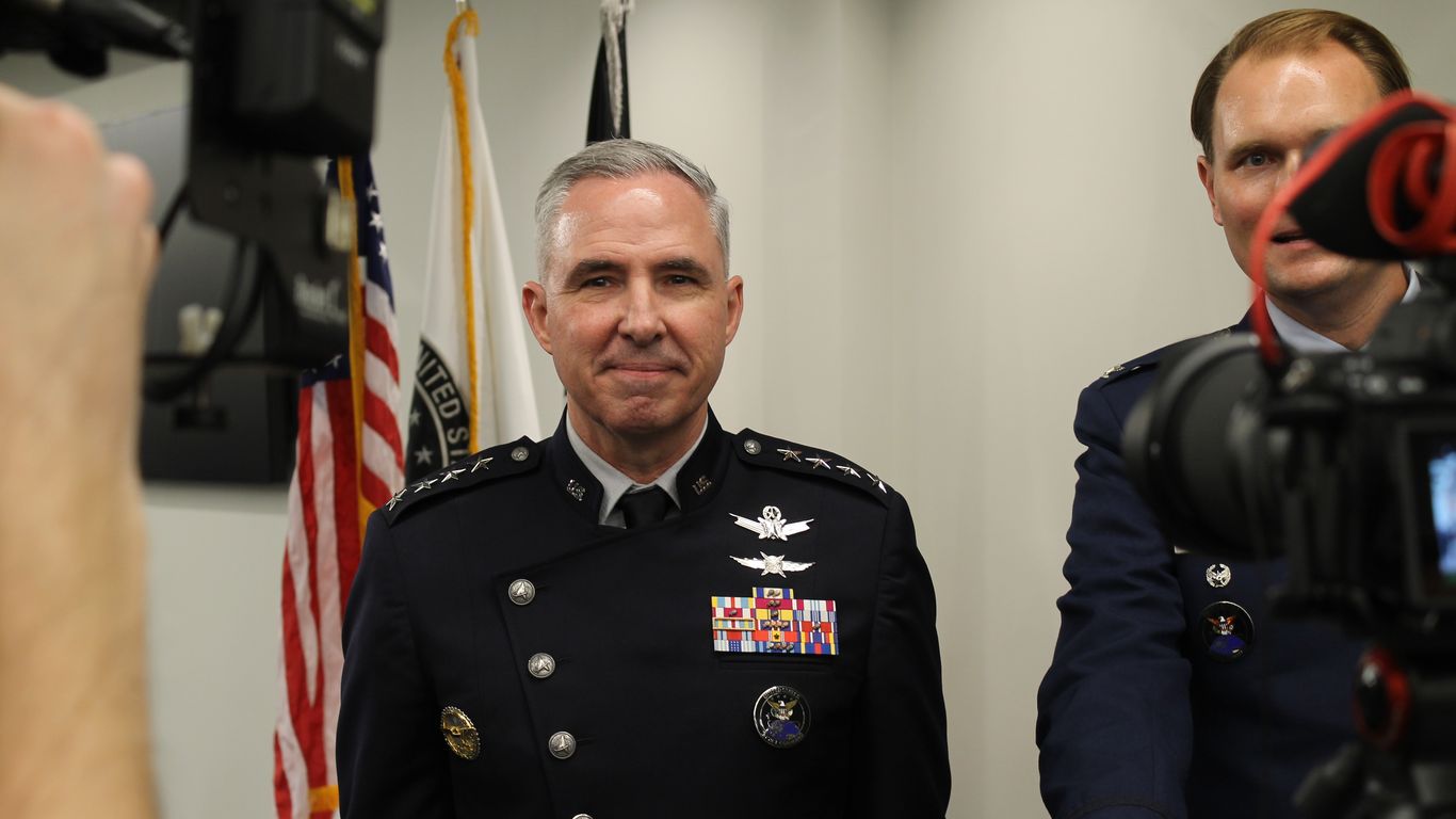 Exclusive: Top general sees gaps in space arms