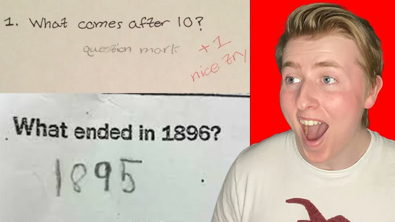 Kids are hilarious - until their answers hurt us!