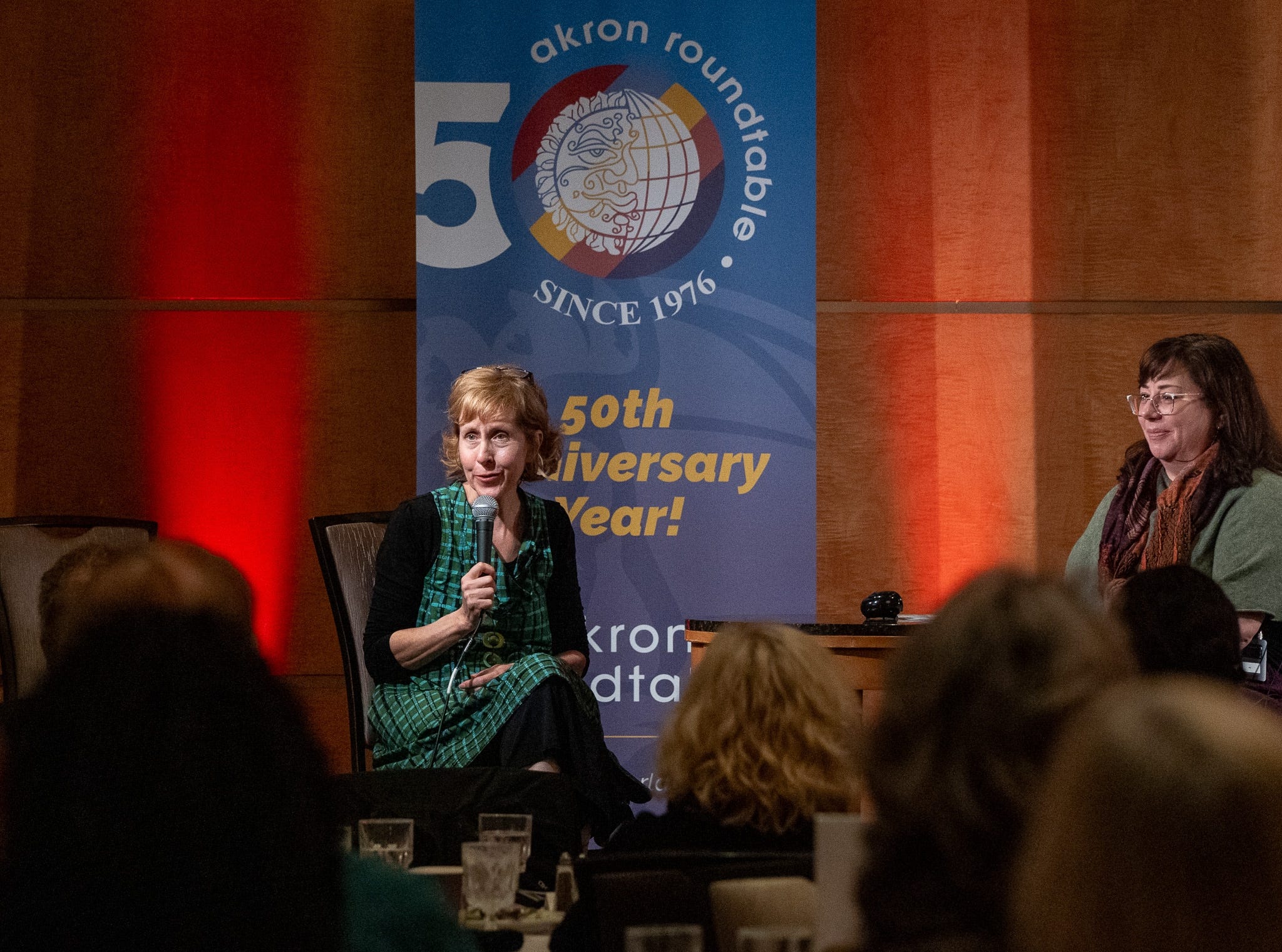 Leandra Drumm takes roundtable guests on walk down memory lane