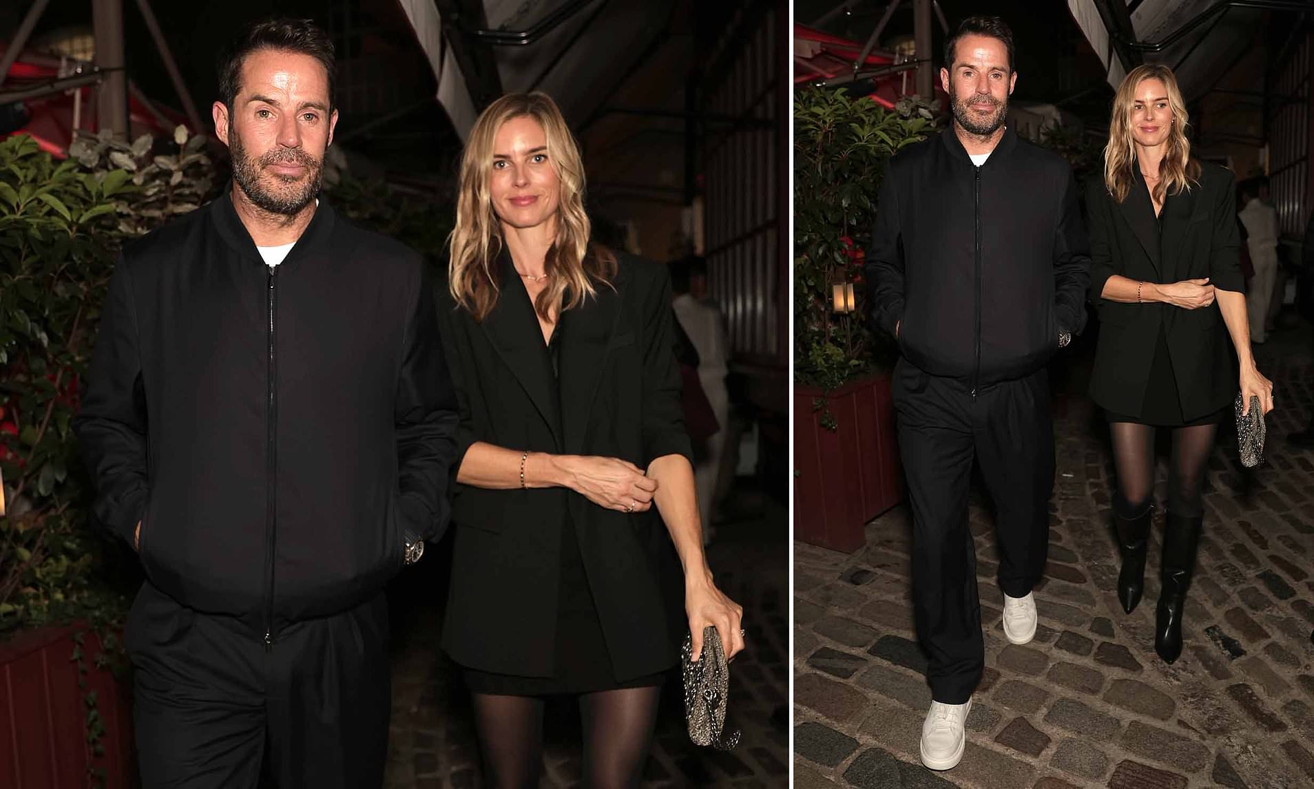 Jamie and Frida Redknapp hit the town for a rare date night as they ...