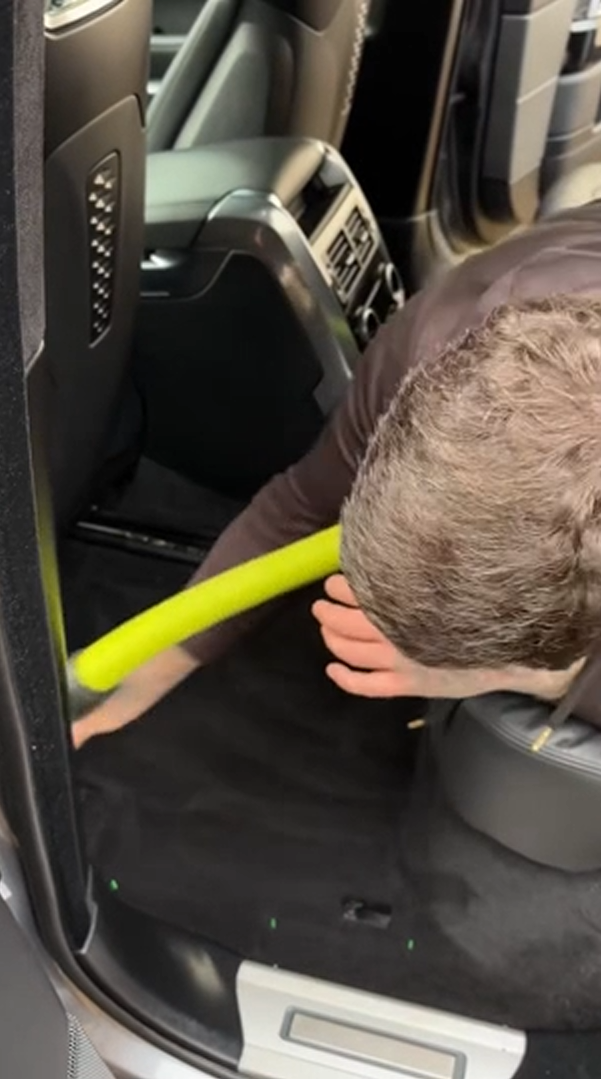 What happens when every part of a vehicle gets a deep clean