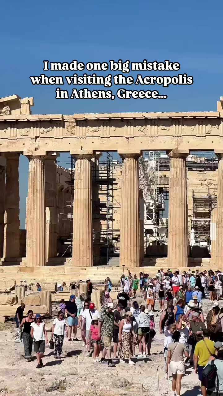 The biggest mistake to avoid when visiting the Acropolis in Athens