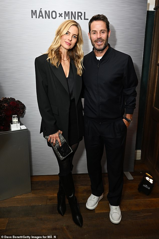 Jamie and Frida Redknapp hit the town for a rare date night as they ...