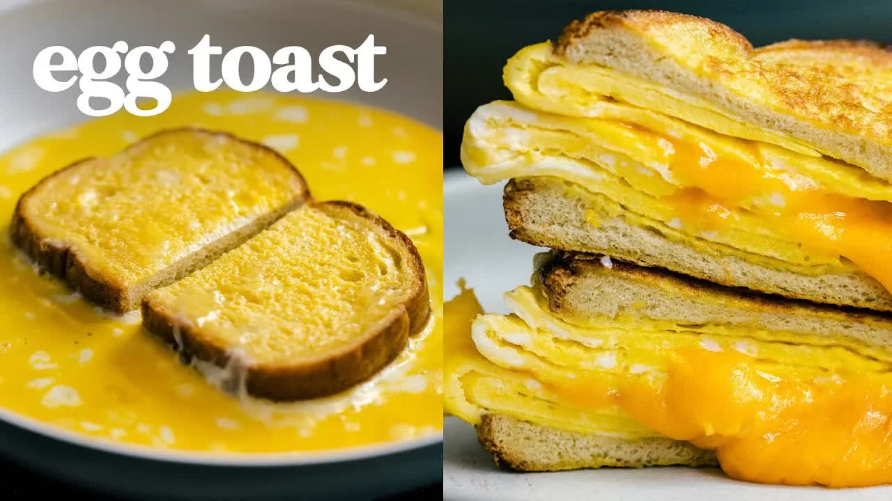 Cream cheese and jam inside an egg sandwich sounds insane, and might be ...