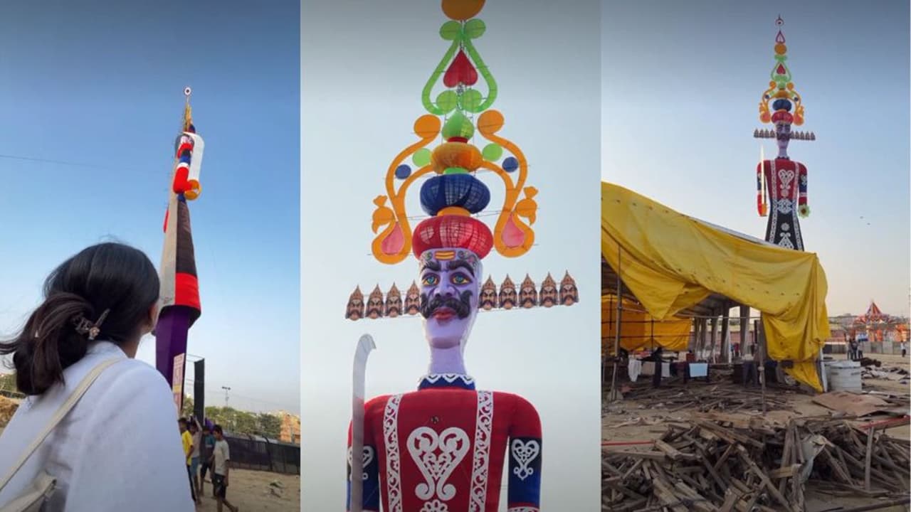 Delhi to witness 221-foot-tall Ravana effigy this Dussehra, as tall as ...