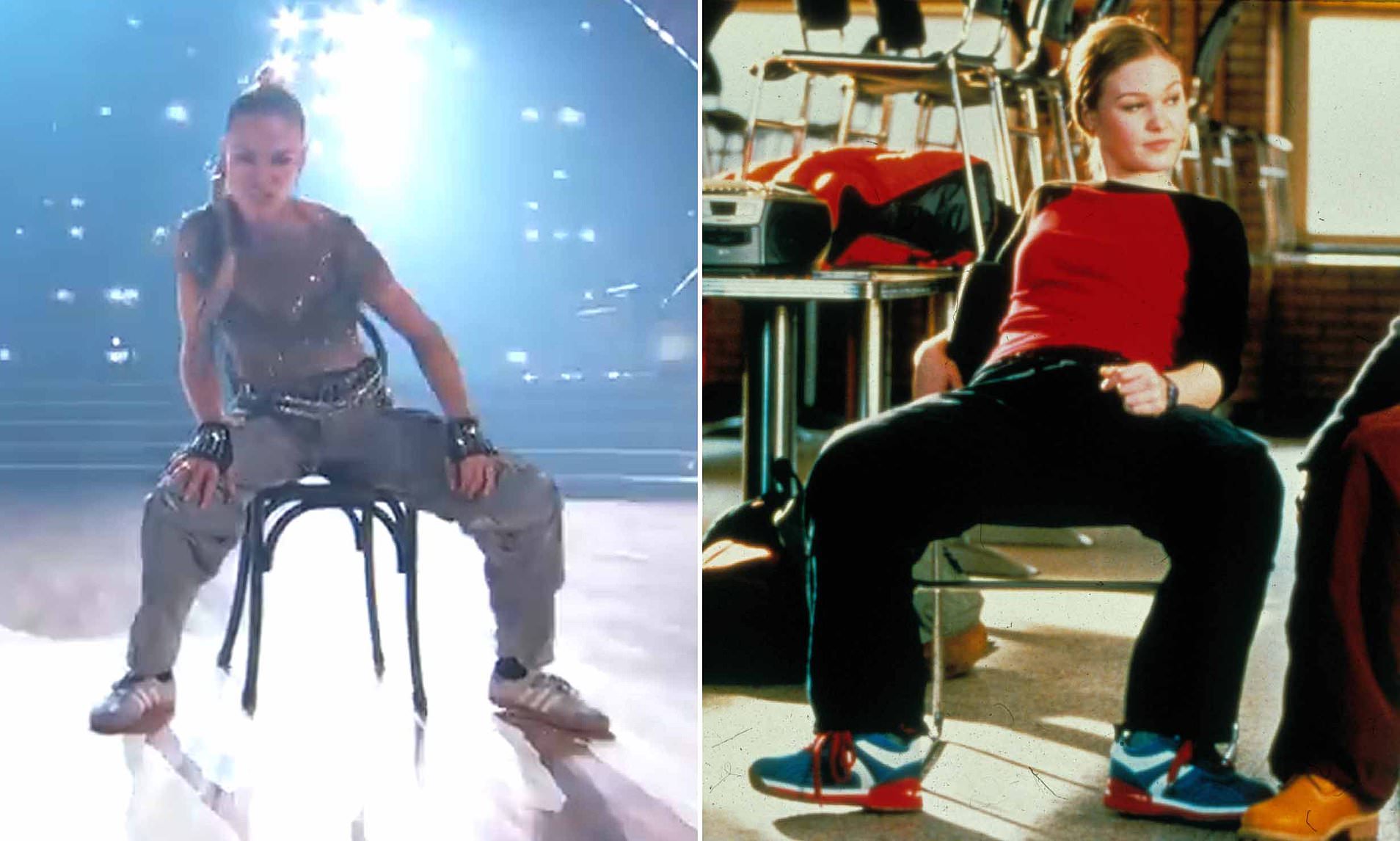 Julia Stiles recreates her iconic Save the Last Dance routine on ...