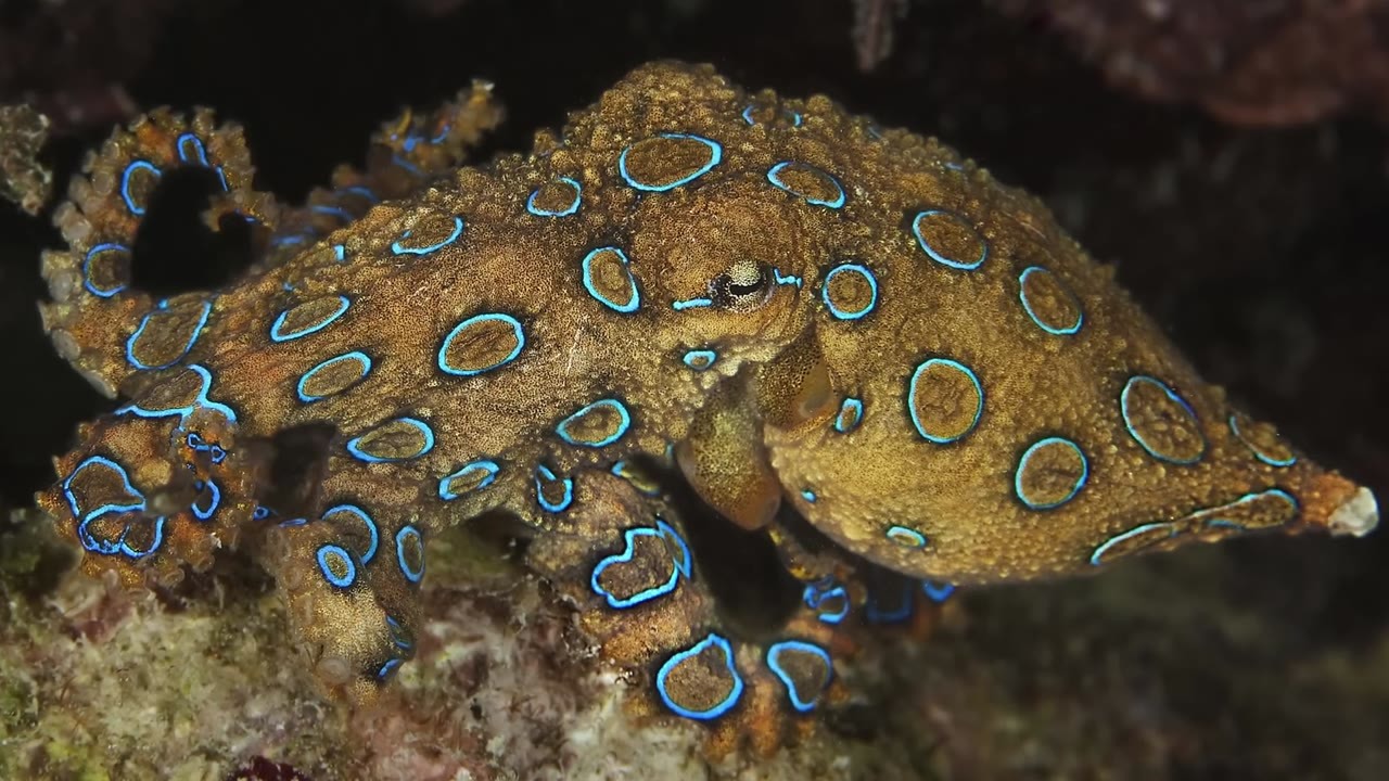 One tiny octopus carries enough venom to kill 20 adults - and its bite ...