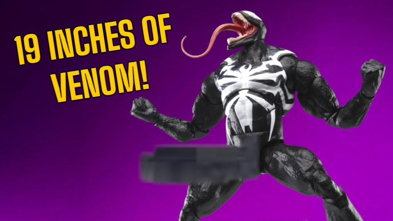 Marvel Legends Gamerverse Venom figure is better than you expect