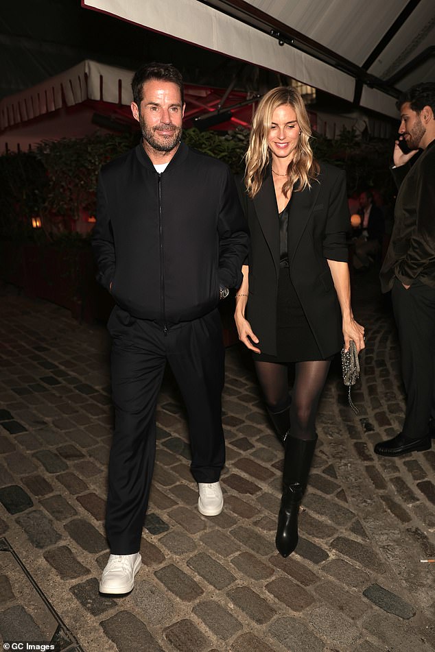 Jamie and Frida Redknapp hit the town for a rare date night as they ...