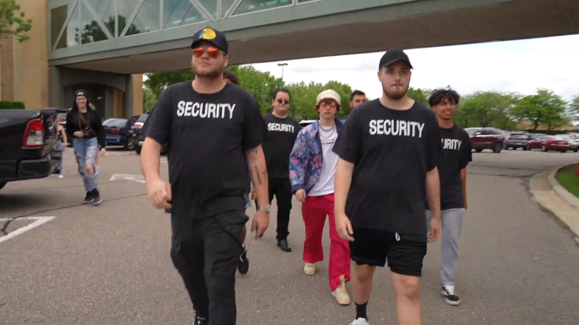 I hired bodyguards to act like a celebrity at a Gucci store